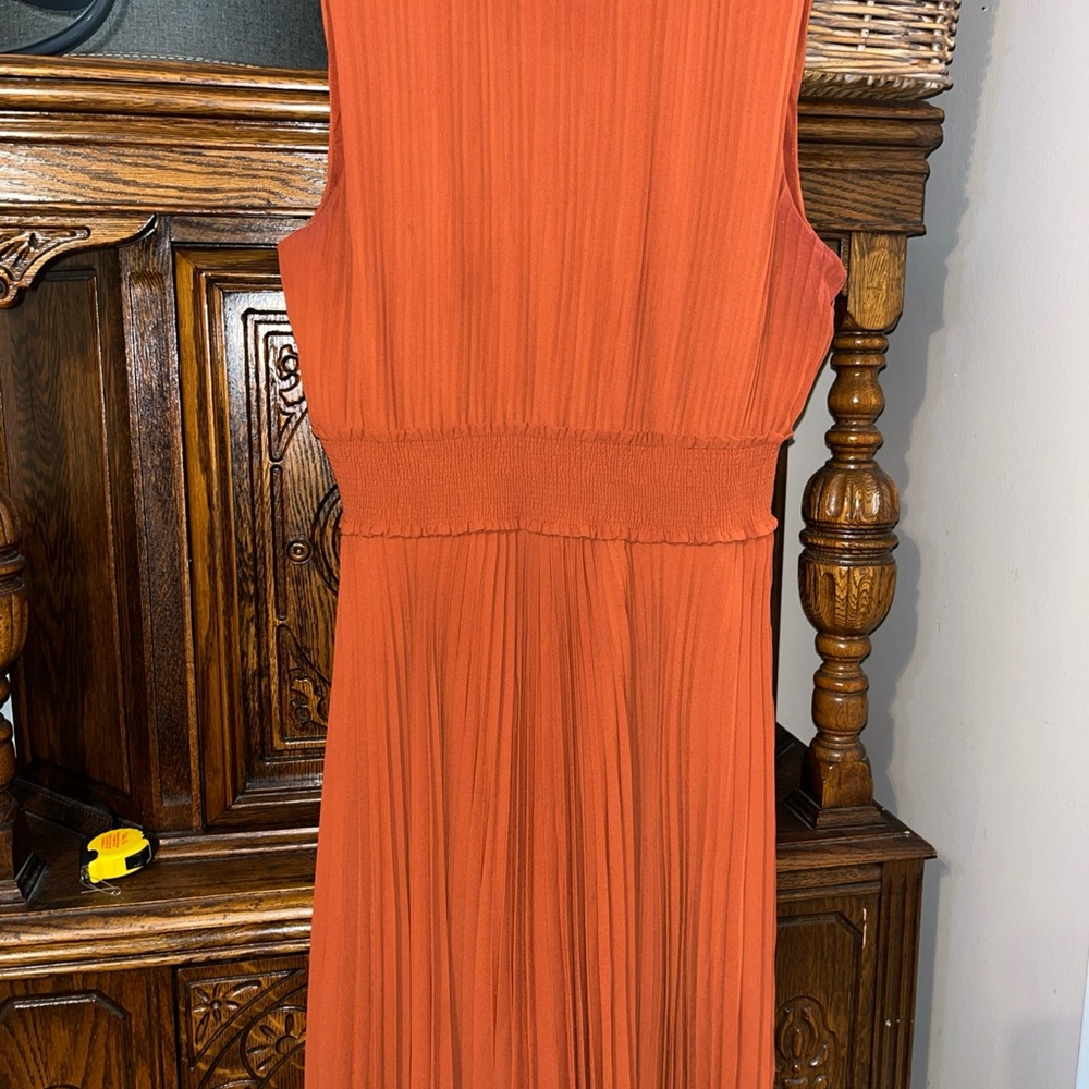 Nanette Lepore Sleeveless Rusty Orange sleeveless Dress